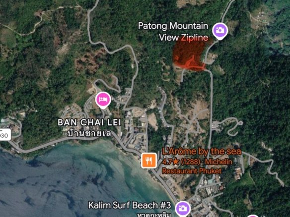 Kalim Seaview Land for Sale in Pa Tong, Phuket