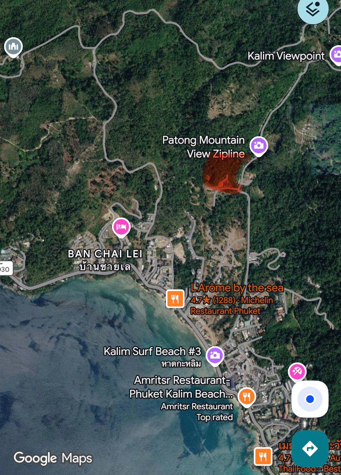 Kalim Seaview Land for Sale in Pa Tong, Phuket